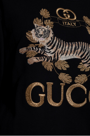 Gucci sweatshirt with discount tiger